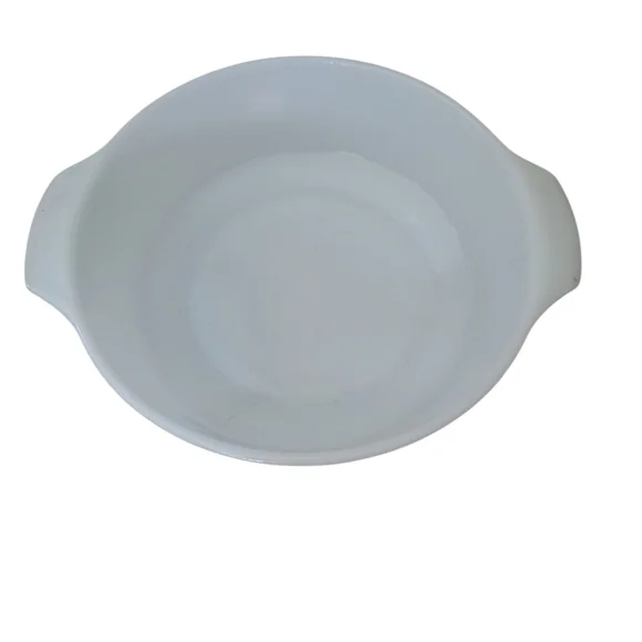 Vintage Fire King Cornflower Casserole Dish White and Blue Cookware Set 3 Pcs - Picture 5 of 14